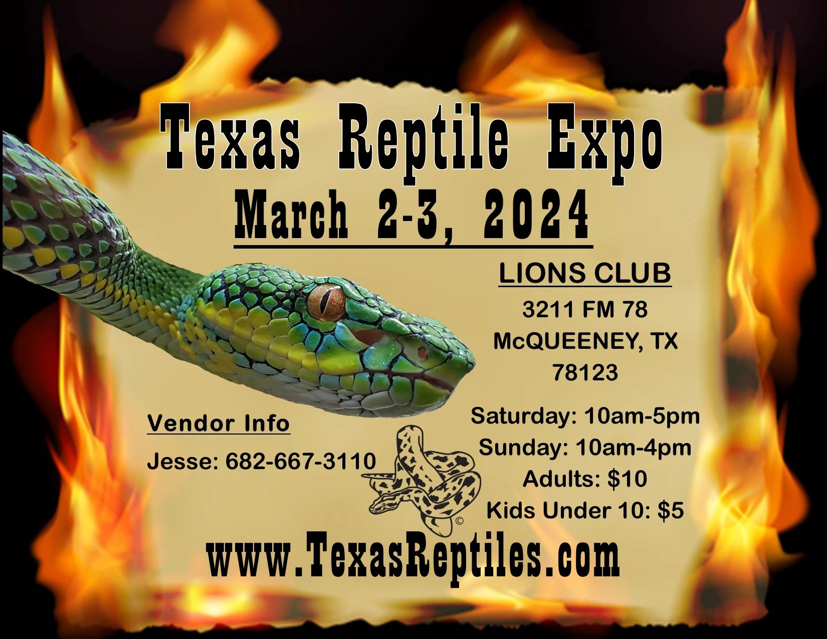 Texas Reptile Expo Home